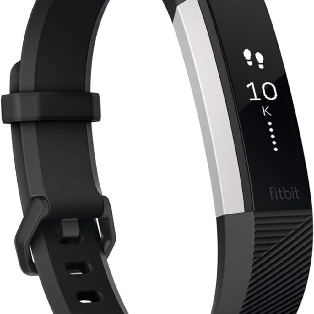 fitbit alta hr black